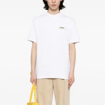 자크뮈스 남성 라운드 반팔티 - Jacquemus Mens Round Tshirt 