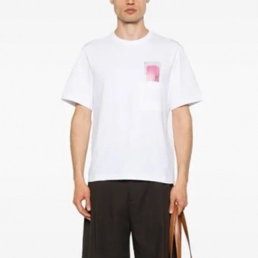 자크뮈스 남성 라운드 반팔티 - Jacquemus Mens Round Tshirt 