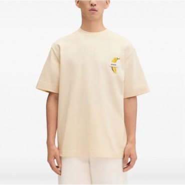 자크뮈스 남성 라운드 반팔티 - Jacquemus Mens Round Tshirt 