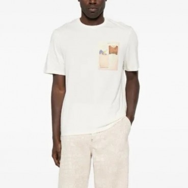 자크뮈스 남성 라운드 반팔티 - Jacquemus Mens Round Tshirt 