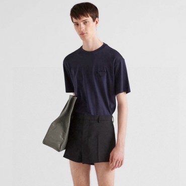 프라다 남성 라운드 반팔티 - Prada Mens Round Tshirt 
