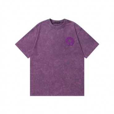 크롬하츠 남성 라운드 반팔티 - Chrom Hearts Mens Round Tshirt 