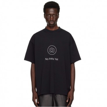 베트멍 남/녀 라운드 반팔 티셔츠 - Vetements Unisex Oversize Tshirt 