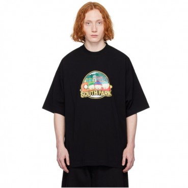 베트멍 남/녀 라운드 반팔 티셔츠 - Vetements Unisex Oversize Tshirt 