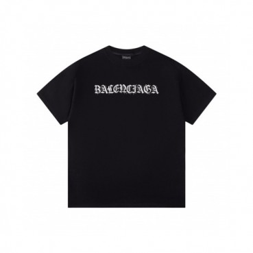 발렌시아가 남성 라운드 반팔 티셔츠 - Balenciaga Mens Round Tshirt 
