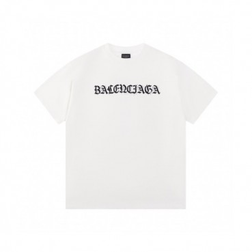 발렌시아가 남성 라운드 반팔 티셔츠 - Balenciaga Mens Round Tshirt 