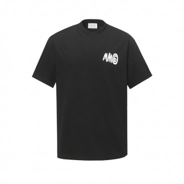 메종 마르지엘라 남성 라운드 반팔 티셔츠 - Maison Margiela Mens Round Tshirt 