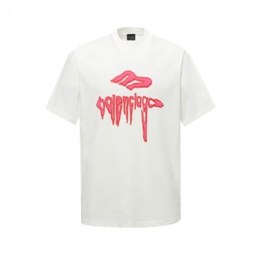 발렌시아가 남성 라운드 반팔 티셔츠 - Balenciaga Mens Round Tshirt 