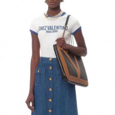 발렌티노 여성 크루넥 반팔티 - Valentino Womens Round Tshirt 