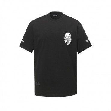 크롬하츠 남성 라운드 반팔티 - Chrom Hearts Mens Round Tshirt 