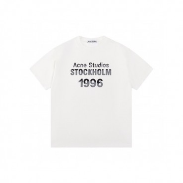 아크네 남/녀 라운드 반팔티 - Acne Unisex Round Tshirt 