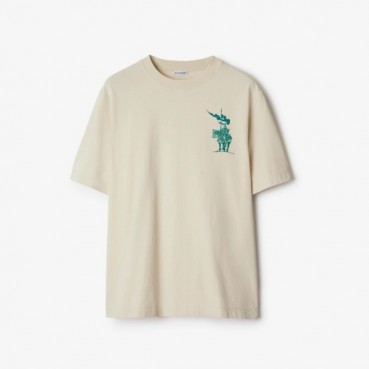 버버리 남성 라운드 반팔 티셔츠 - Burberry Mens Round Tshirt 