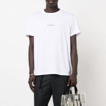 메종 마르지엘라 남성 라운드 반팔 티셔츠 - Maison Margiela Mens Round Tshirt 