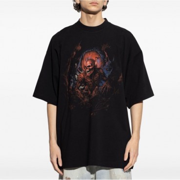 베트멍 남/녀 라운드 반팔 티셔츠 - Vetements Unisex Oversize Tshirt 