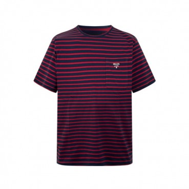 프라다 남성 라운드 반팔티 - Prada Mens Round Tshirt 