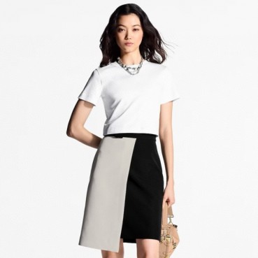 루이비통 여성 반팔 티셔츠 - Louis vuitton Womens White Tshirt 
