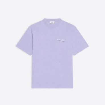 발렌시아가 남성 라운드 반팔 티셔츠 - Balenciaga Mens Round Tshirt 