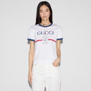 구찌 여성 반팔 티셔츠 - Gucci Womens Round Tshirt 