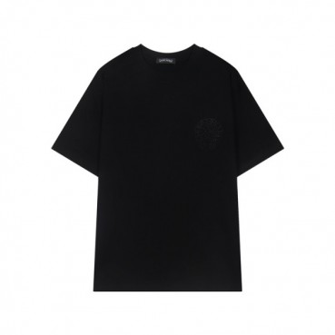 크롬하츠 남성 라운드 반팔티 - Chrom Hearts Mens Round Tshirt 