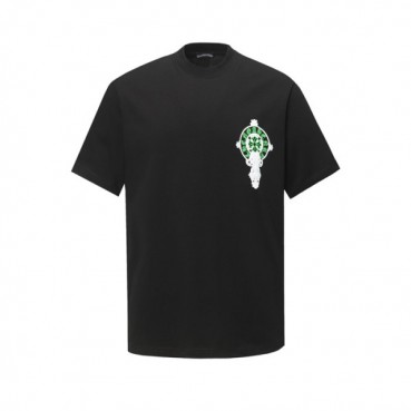 크롬하츠 남성 라운드 반팔티 - Chrom Hearts Mens Round Tshirt 