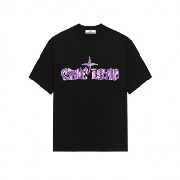 스톤아일랜드 남성 라운드 반팔 티셔츠 - Stone Island Mens Round Tshirt 