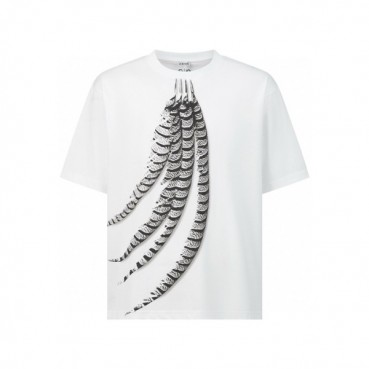 로에베 남성 라운드 반팔티 - Loewe Mens Round Tshirt 