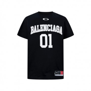 발렌시아가 남성 라운드 반팔 티셔츠 - Balenciaga Mens Round Tshirt 