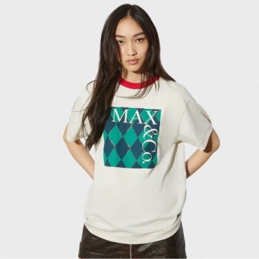 막스앤코 여성 크루넥 반팔티 - Max&Co Womens Round Tshirt 