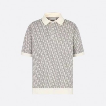 디올 남성 오블리크 반팔 티셔츠 - Dior Mens Oblique Tshirt 