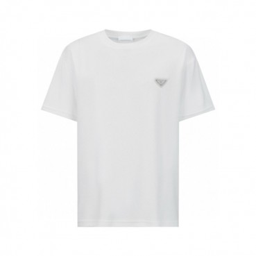 프라다 남성 라운드 반팔티 - Prada Mens Round Tshirt 
