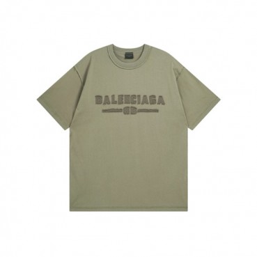 발렌시아가 남성 라운드 반팔 티셔츠 - Balenciaga Mens Round Tshirt 