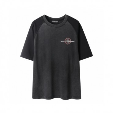 크롬하츠 남성 라운드 반팔티 - Chrom Hearts Mens Round Tshirt 