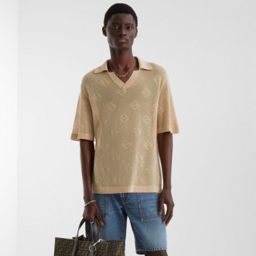 펜디 남성 폴로 반팔 티셔츠 - Fendi Mens Polo Tshirt 