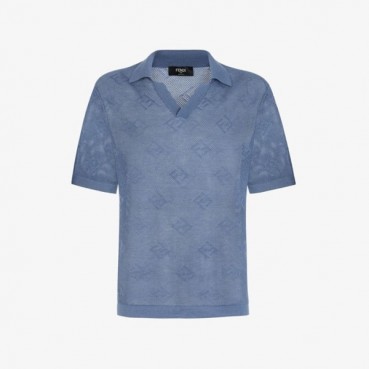 펜디 남성 폴로 반팔 티셔츠 - Fendi Mens Polo Tshirt 