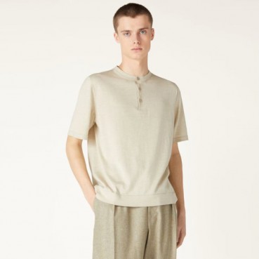 로로피아나 남성 라운드 반팔티 - Loro Piana Mens Round Tshirt 