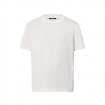 루이비통 남성 라운드 반팔 티셔츠 - Louis vuitton Mens Round Tshirt 