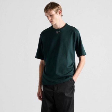 프라다 남성 라운드 반팔티 - Prada Mens Round Tshirt 