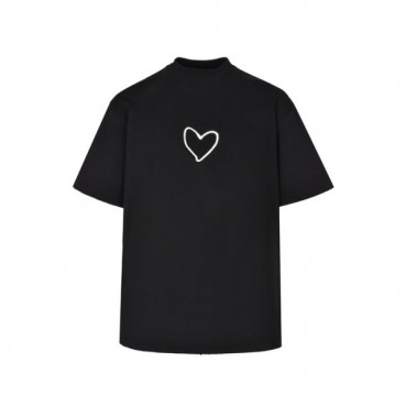 발렌시아가 남성 라운드 반팔 티셔츠 - Balenciaga Mens Round Tshirt 
