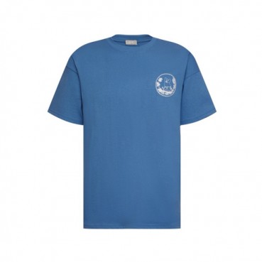 디올 남성 라운드 반팔 티셔츠 - Dior Mens Round Tshirt 