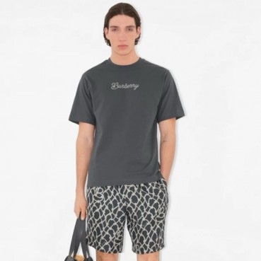 버버리 남성 라운드 반팔 티셔츠 - Burberry Mens Round Tshirt 