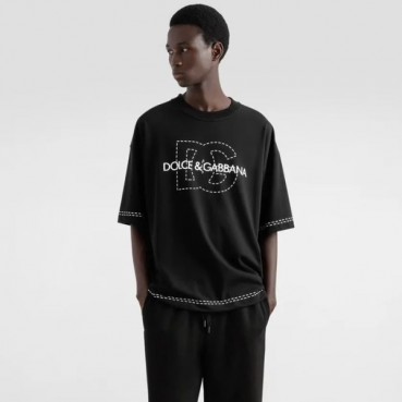 돌체앤가바나 남성 반팔 티셔츠 - Dolce&Gabbana Mens Round Tshirt 