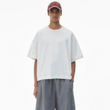 알렉산더왕 남성 라운드 반팔티 - Alexander wang Mens Round Tshirt 