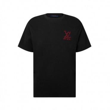 루이비통 남성 라운드 반팔 티셔츠 - Louis vuitton Mens Round Tshirt 
