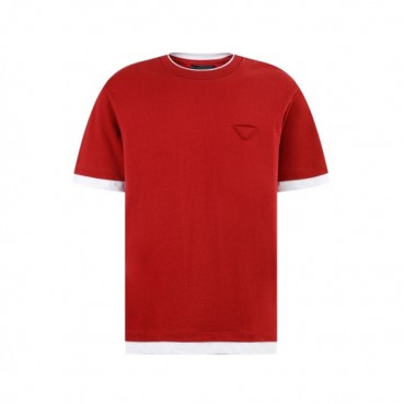 프라다 남성 라운드 반팔티 - Prada Mens Round Tshirt 