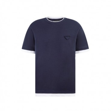 프라다 남성 라운드 반팔티 - Prada Mens Round Tshirt 