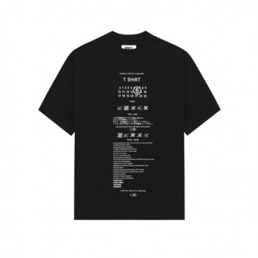 메종 마르지엘라 남성 라운드 반팔 티셔츠 - Maison Margiela Mens Round Tshirt 