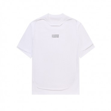 메종 마르지엘라 남성 라운드 반팔 티셔츠 - Maison Margiela Mens Round Tshirt 