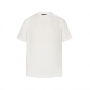 루이비통 남성 라운드 반팔 티셔츠 - Louis vuitton Mens Round Tshirt 