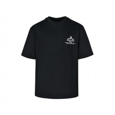 프라다 남성 라운드 반팔티 - Prada Mens Round Tshirt 