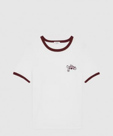 셀린느 여성 라운드 반팔 티셔츠 - Celine Womens Round Tshirt 